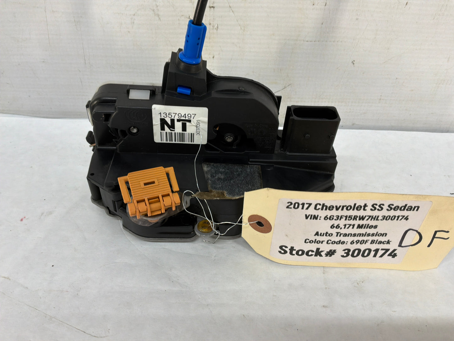 2017 Chevy SS Sedan LH Driver Front Door Lock Actuator OEM