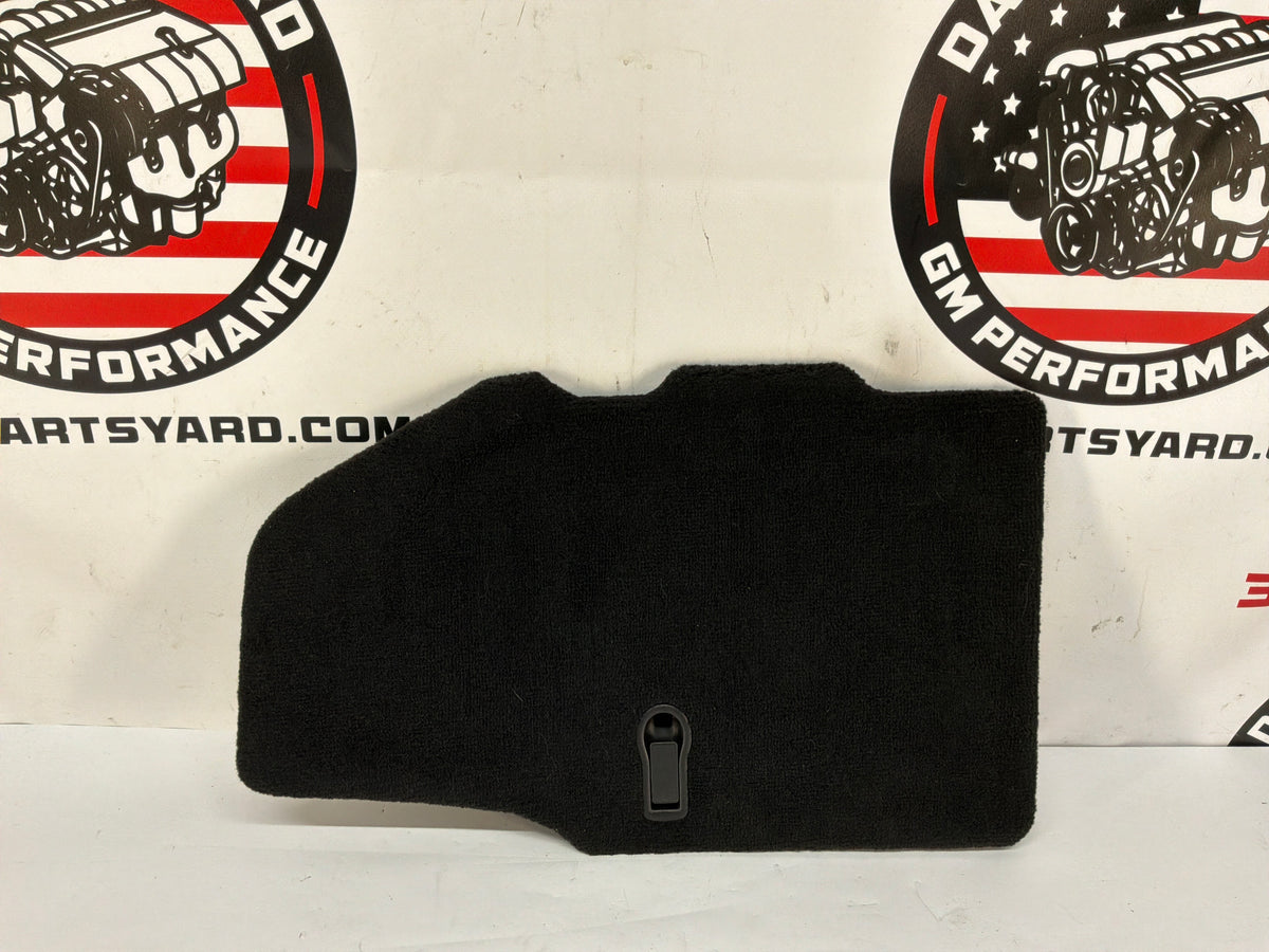 2002 Chevy C5 Corvette Rear Right Trunk Storage Trim Carpet Panel OEM