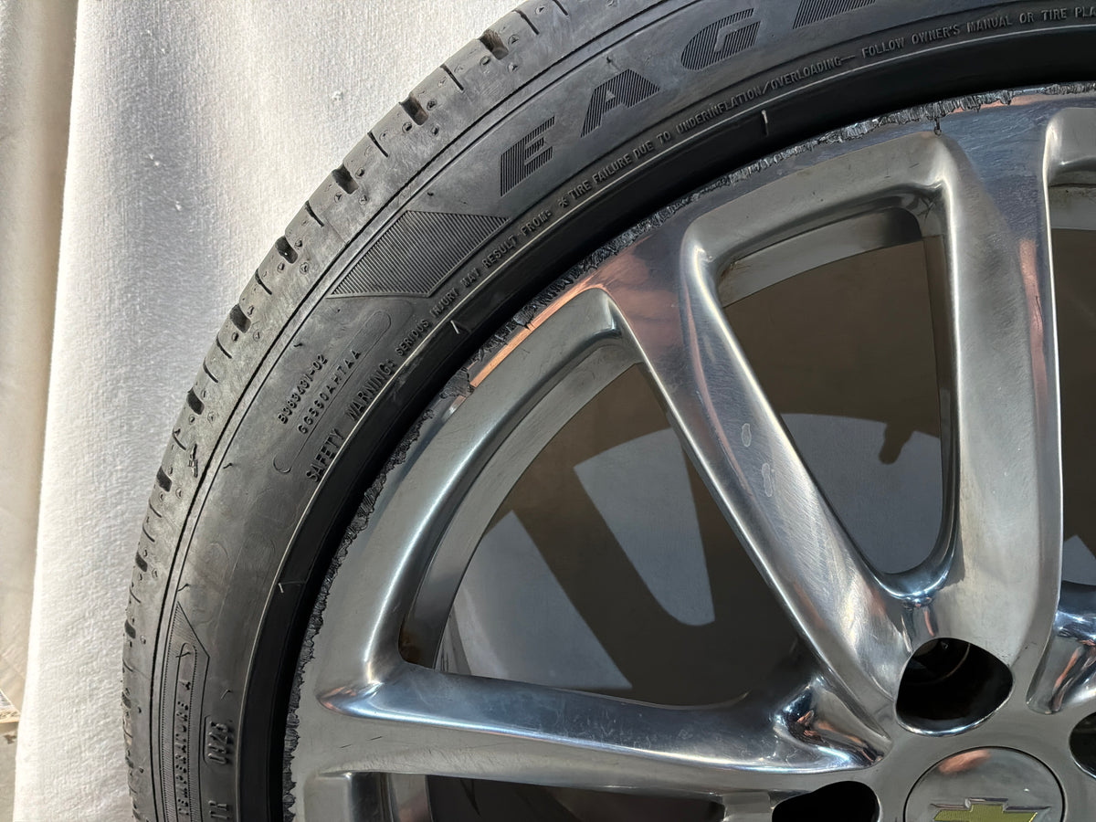 2014 Chevy SS Sedan Wheels Rim & Tires 19x8.5 & 19x9 275/35/19 245/40/19