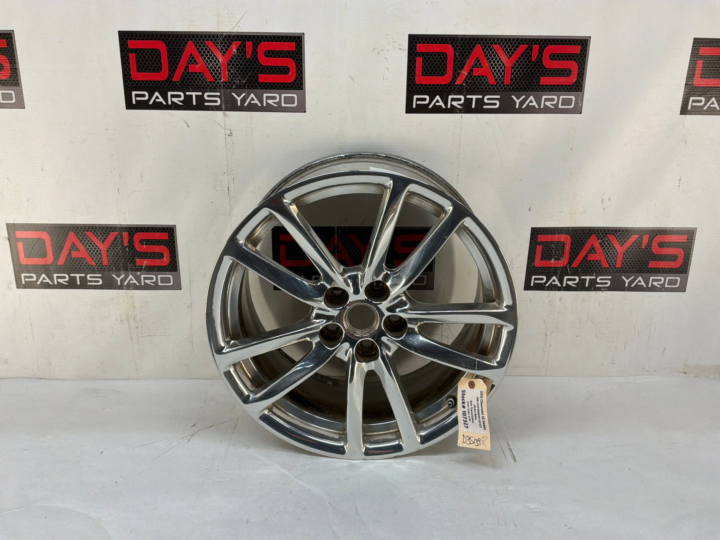 2014 Chevy SS Sedan Factory OEM Rear Wheel 19X9 - Day's Parts Yard