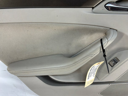 2009 Cadillac CTS-V LH Driver Rear Interior Door Panel OEM Titanium