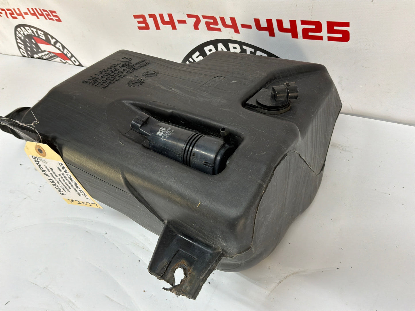 2006 Cadillac CTS-V Windshield Washer Reservoir Bottle OEM