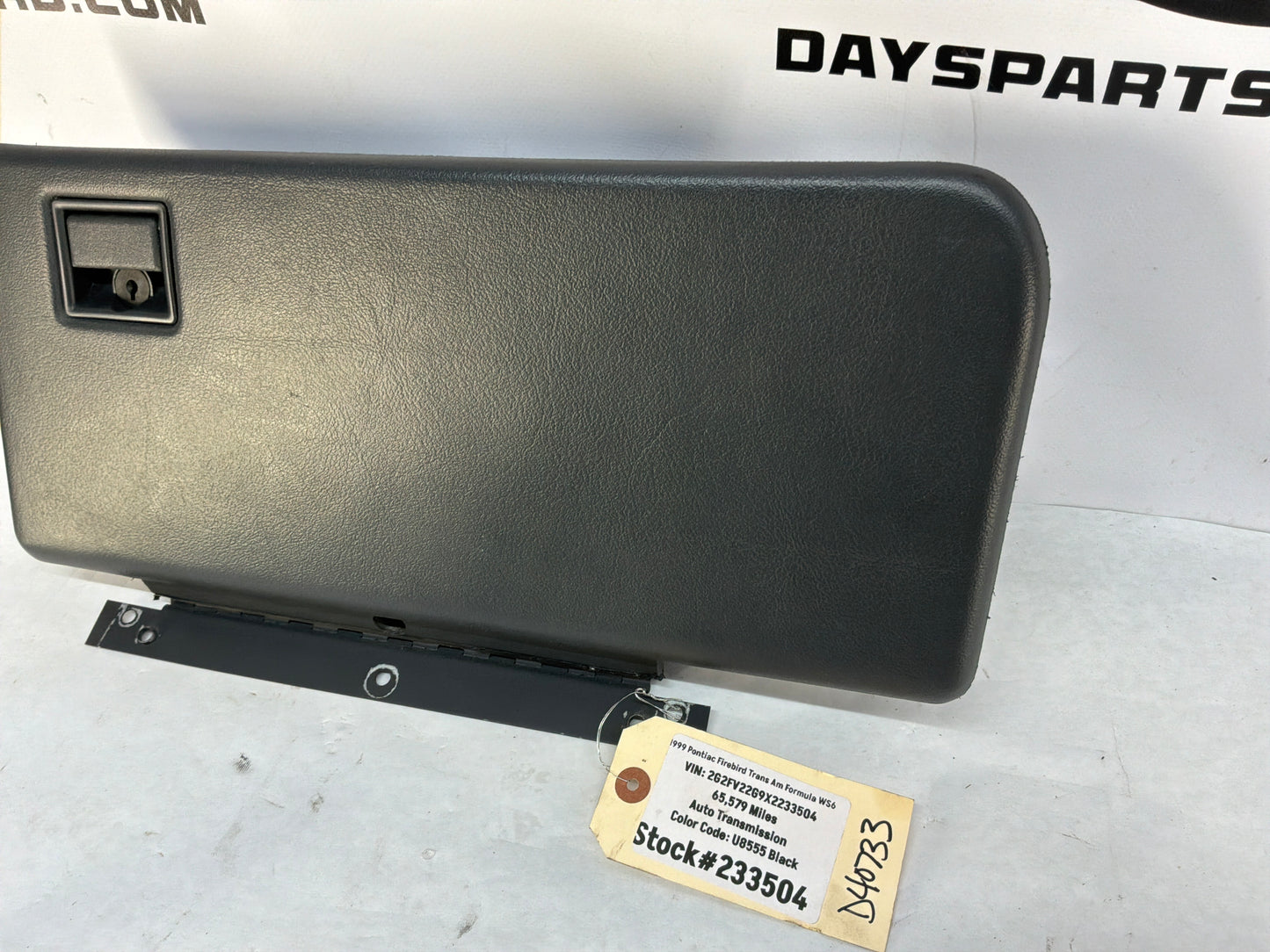 1999 Pontiac Firebird Trans Am Formula WS6 Glove Box Compartment OEM