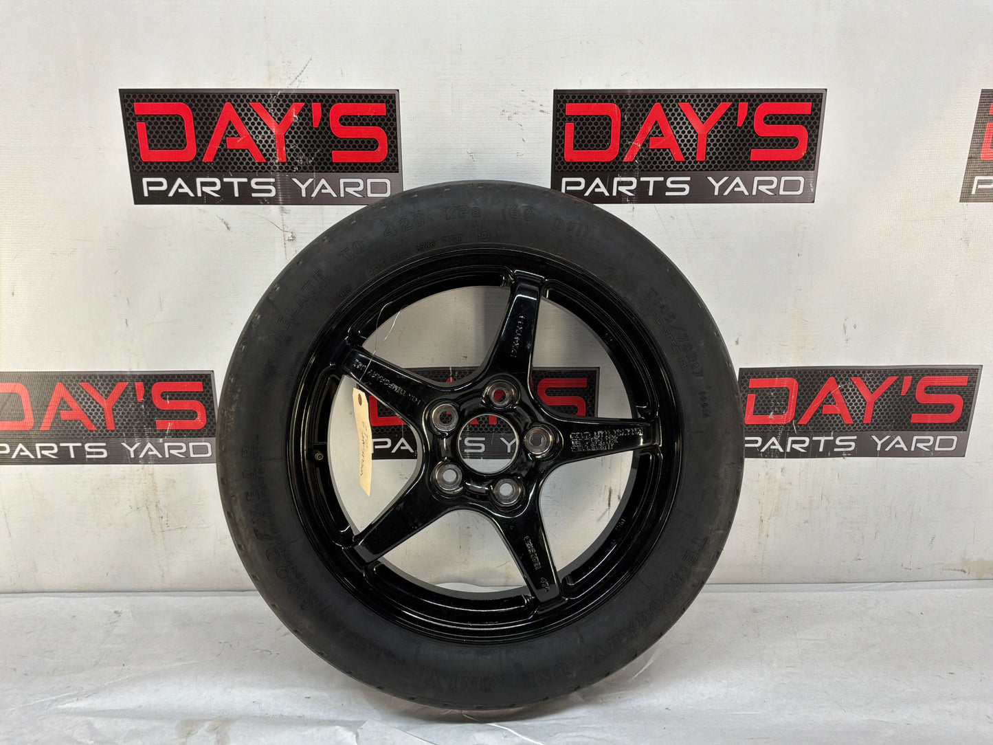 Spare tire - Day's Parts Yard