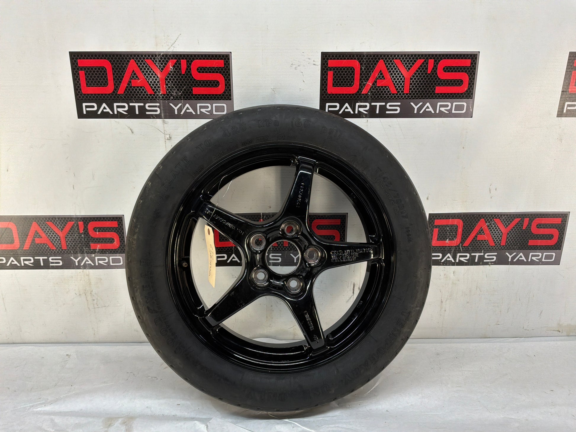 Spare tire - Day's Parts Yard