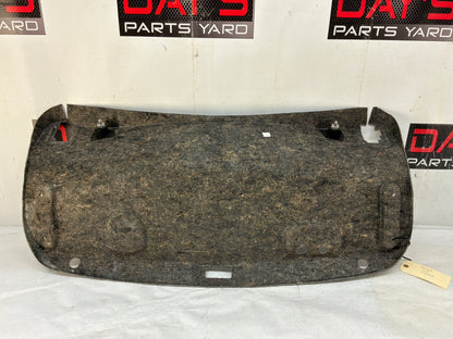 2011 Cadillac CTS-V Coupe Trunk Deck Lid Liner Carpet Felt OEM