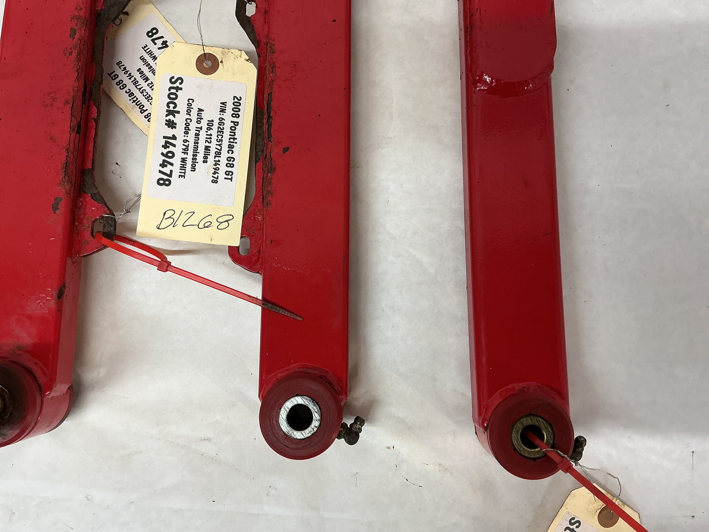 2008-09 Pontiac G8 GT BMR Rear Suspension Lower Control Trailing Arms Set