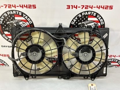 2014 Chevy Camaro SS Dual Radiator Cooling Fans Assembly OEM
