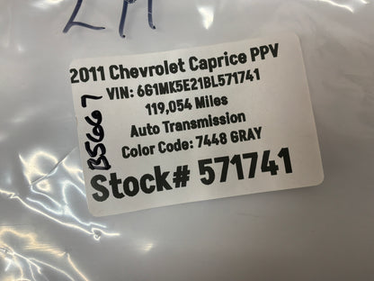2011 Chevy Caprice PPV LH Driver Interior Mirror Cover Trim OEM