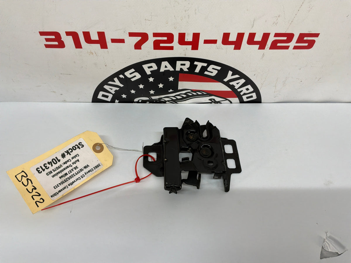 2002 Chevy C5 Corvette Convertible Rear Trunk Lock Latch OEM