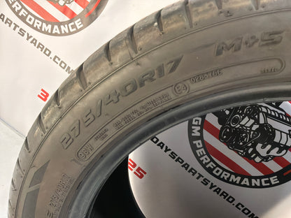 Zeon Cooper Tires 275/40/17 Set of 2