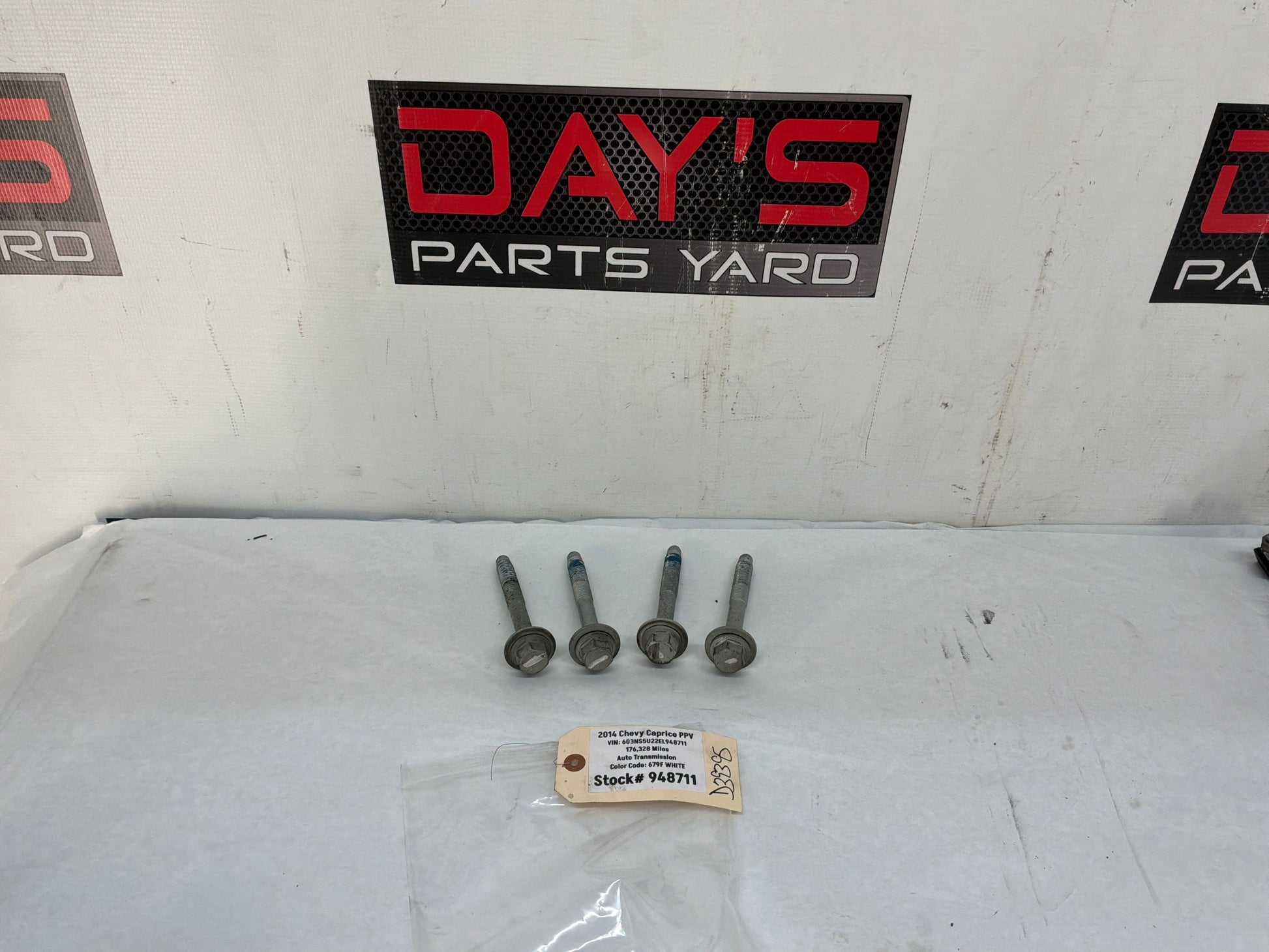 Rear cradle bolts - Day's Parts Yard