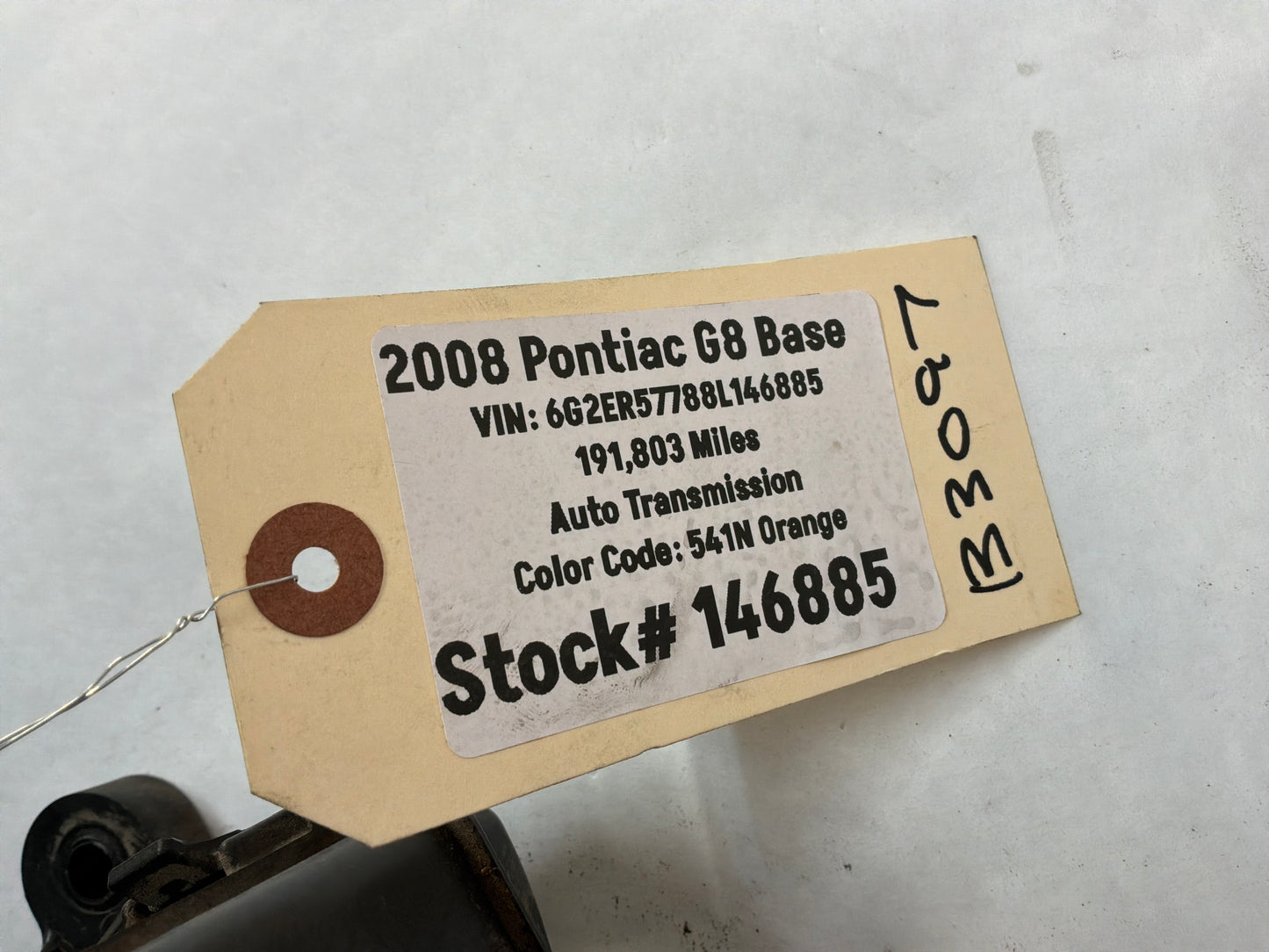 2008 Pontiac G8 Base Fuse Box w/ Lid Cover OEM