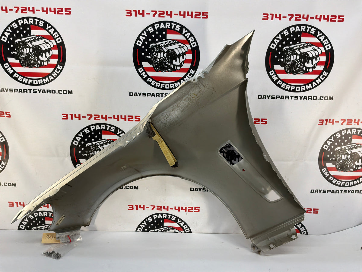 2014 Chevy SS Sedan RH Passenger Front Fender Silver OEM