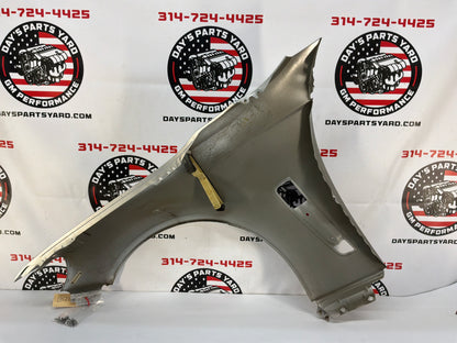 2014 Chevy SS Sedan RH Passenger Front Fender Silver OEM