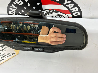 2007 Chevy C6 Corvette Convertible Rearview Rear View Mirror Auto Adjust OEM