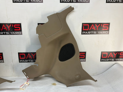 2002 Chevy Camaro Z28 LH Driver Interior Quarter Sail Panel Trim Molding Tan OEM