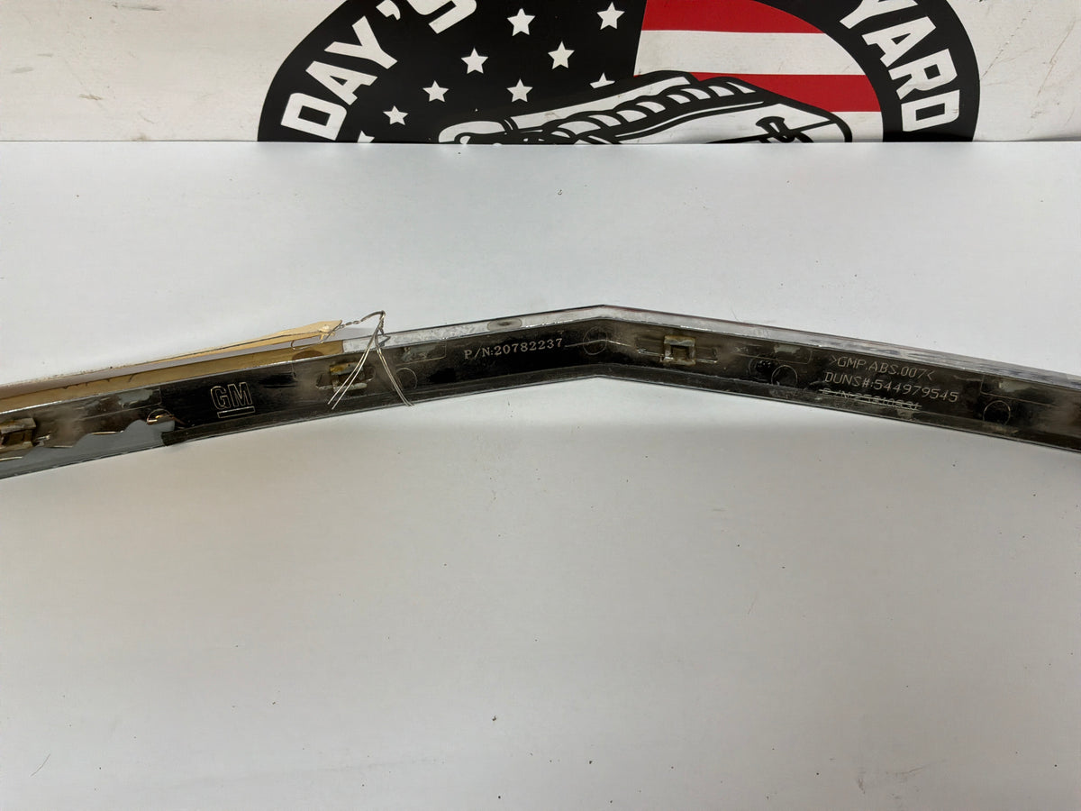 2009 Cadillac CTS-V Front Hood Trim Molding Chrome OEM