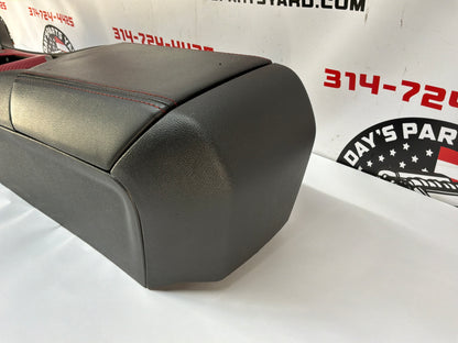 2013 Chevy Camaro ZL1 Center Console Arm Rest w/ Auxiliary Gauges OEM