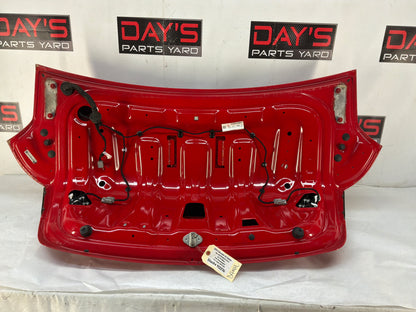 2015 Chevrolet SS Sedan Trunk Deck Lid w/ Spoiler Red OEM