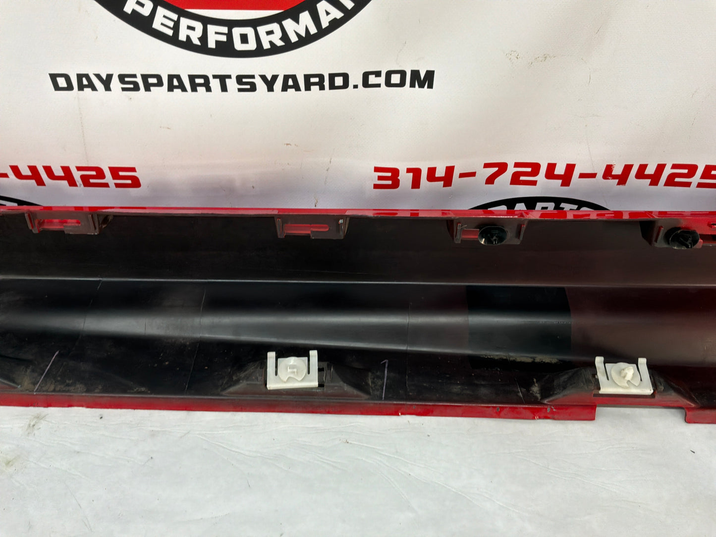 2014 Chevy SS Sedan RH Passenger Rocker Molding Side Skirt Panel Trim Red OEM
