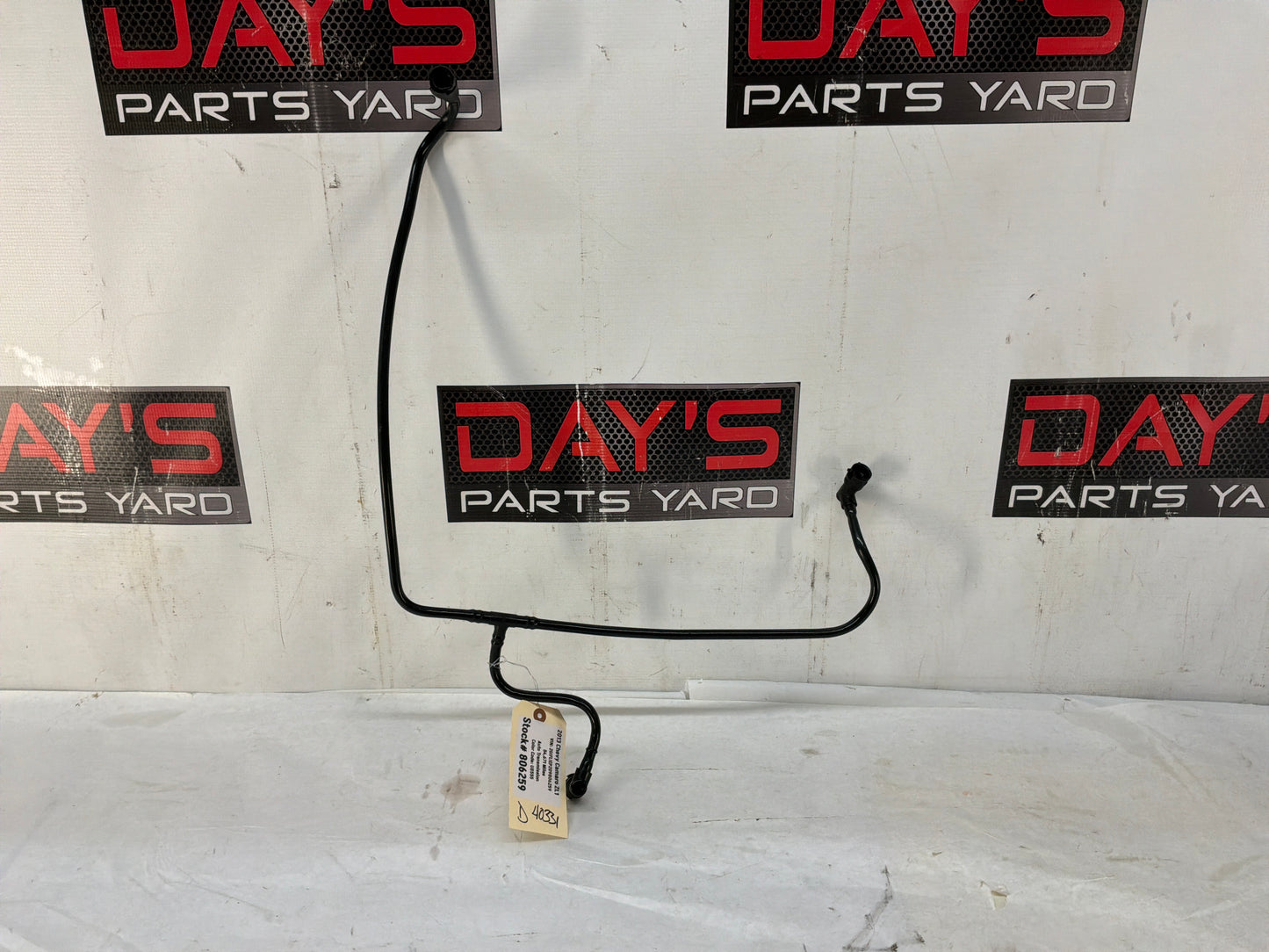 2013 Chevy Camaro ZL1 Supercharnger EVAP Line Hose Tube Pipe OEM