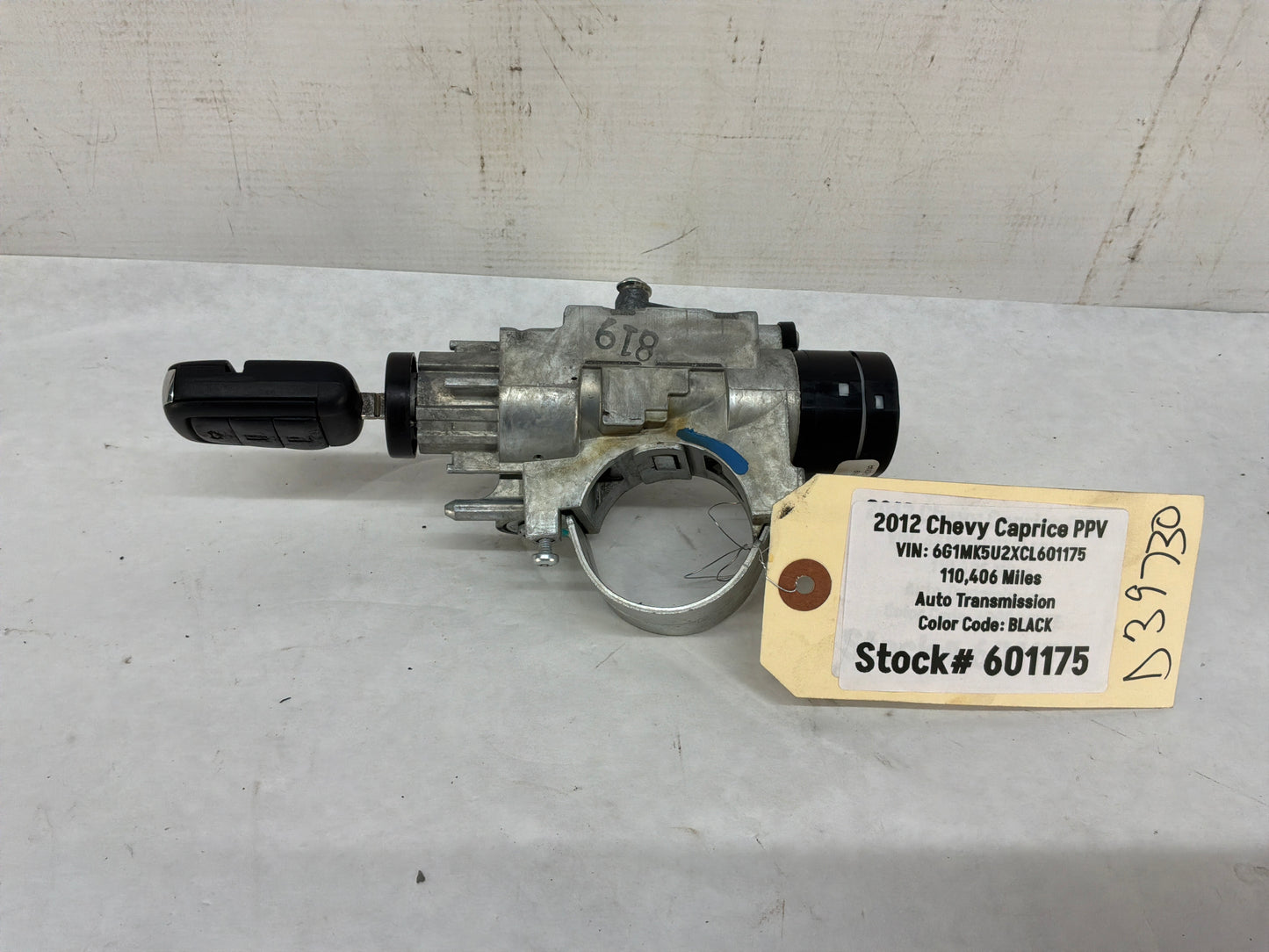 Ignition w key - Day's Parts Yard