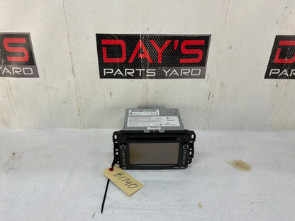 2012 Chevy Avalanche Touch Screen AM FM CD Player Radio Receiver Display OEM