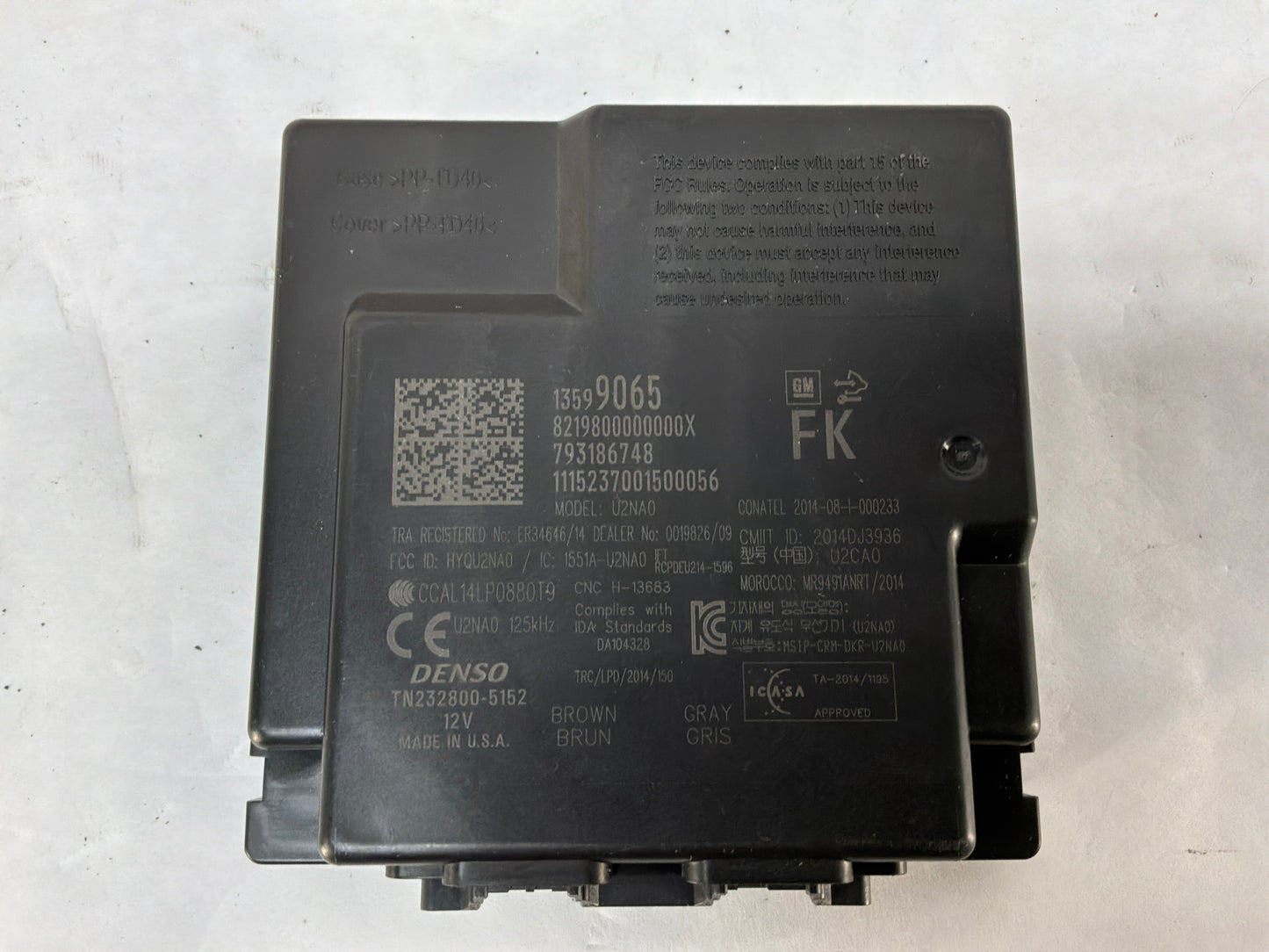 2016 Cadillac CTS-V Keyless Entry Module OEM