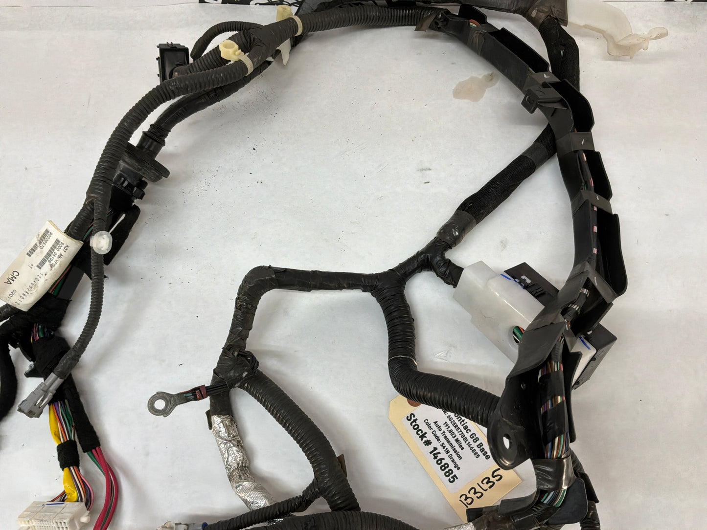 2008 Pontiac G8 Base Firewall Engine Bay Head Light Lamp Wire Wiring Harness OEM