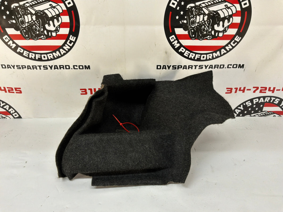 2002 Chevy Camaro Z28 RH Passenger Trunk Hatch Cargo Carpet Felt Trim Panel OEM
