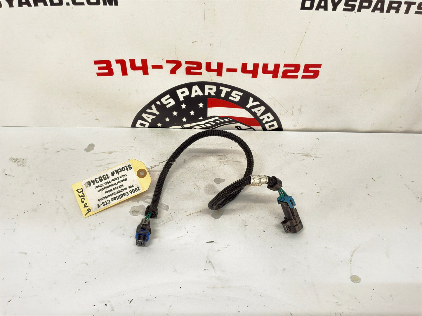 2006 Cadillac CTS-V O2 Oxygen Sensor Extension Harness Wires OEM