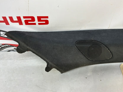 2016 Cadillac CTS-V RH & LH Interior A Pillar Trim Black Suede OEM