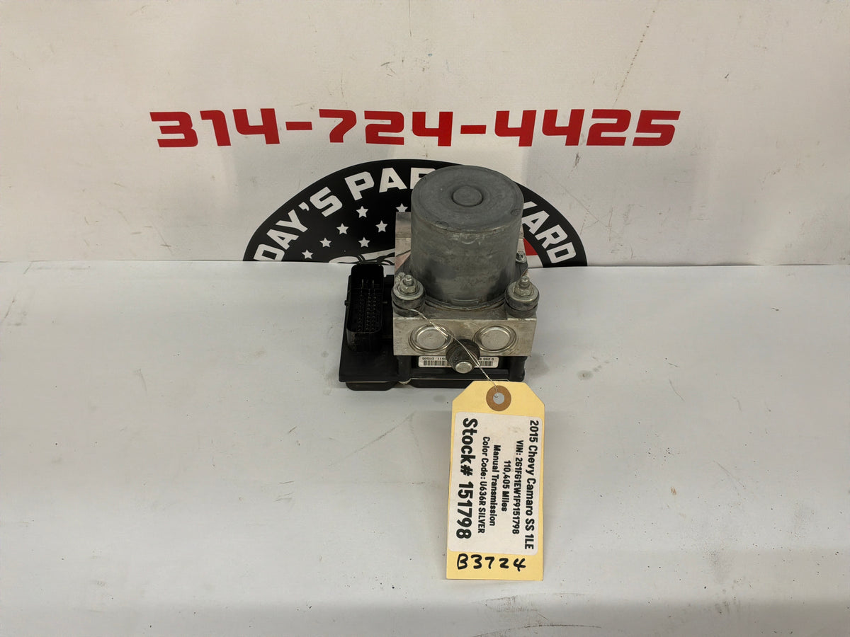 2015 Chevy Camaro SS 1LE Anti Lock Brake Pump ABS Module OEM