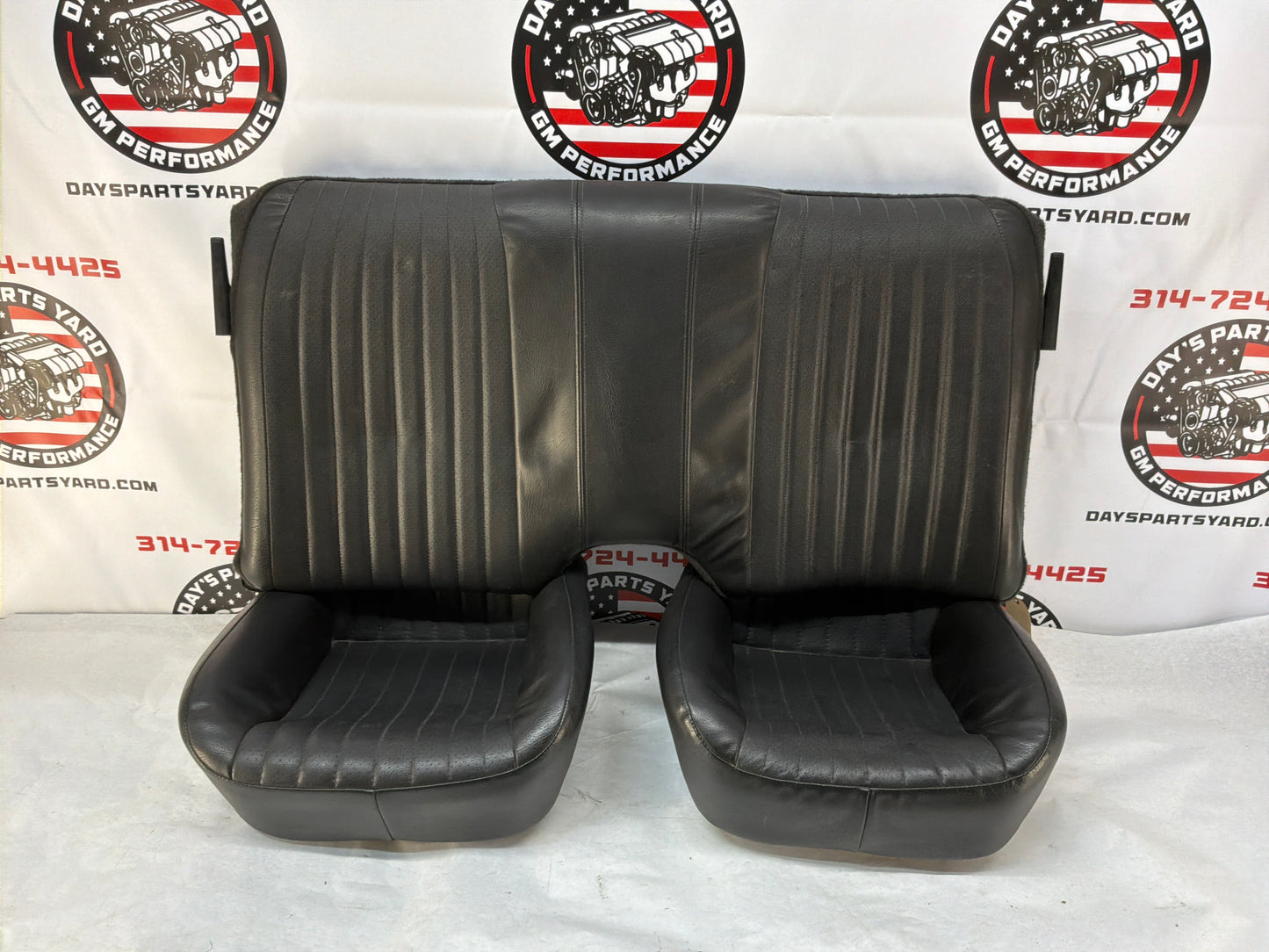 2002 Pontiac Trans Am WS6 Fronts and Rears Black Leather Seats OEM