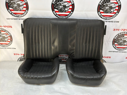2002 Pontiac Trans Am WS6 Fronts and Rears Black Leather Seats OEM