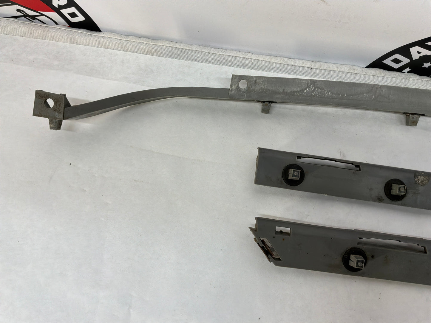 2004 Pontiac GTO Rear Bumper Brackets Guides Set OEM