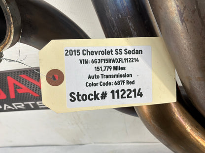 2015 Chevy SS Sedan Speed Engineering Long Tube Exhaust Headers OEM