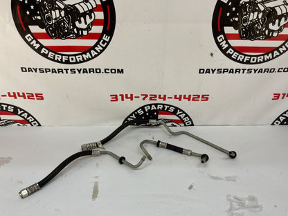 2013 Chevy Camaro ZL1 Transmission Oil Fluid Cooler Lines Hoses Tubes Pipes OEM