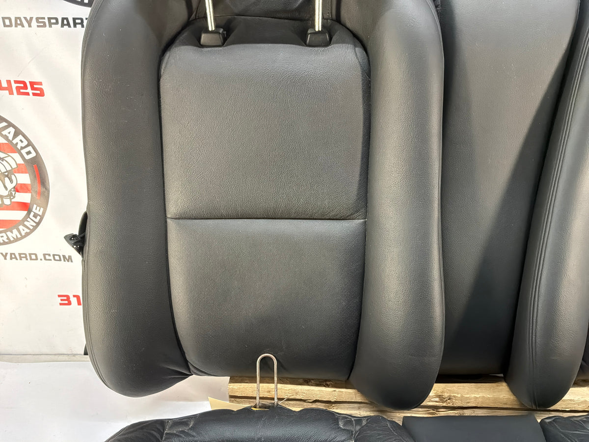 2006 Pontiac GTO Seats Front and Rears Black Leather OEM