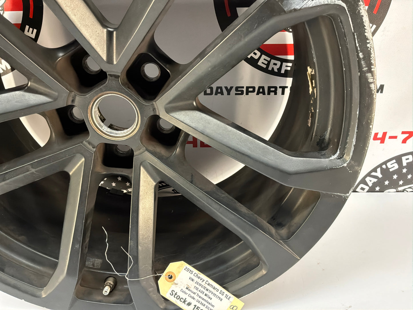 2015 Chevy Camaro SS 1LE Factory OEM 20X10 Front Wheel