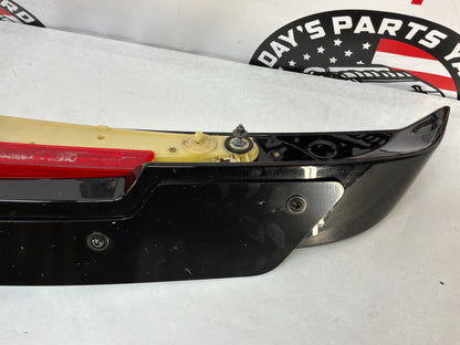 2016 Cadillac CTS-V Rear Trunk Spoiler w/ Brake Light Black OEM
