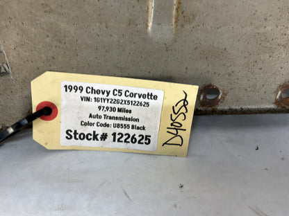 1999 Chevy C5 Corvette Torque Tube Tunnel Cover Shield Reinforcement Panel OEM