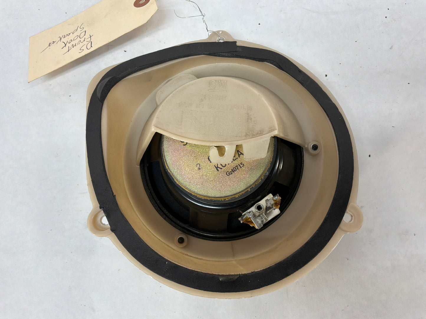 2005 Pontiac GTO RH & LH Front Door Speakers OEM