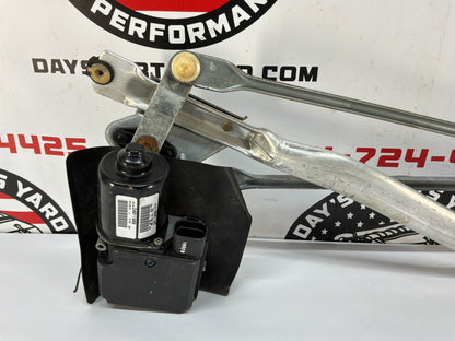 2002 Chevy Corvette Convertible Windshield Wiper Linkage Transmission w/ Motor OEM