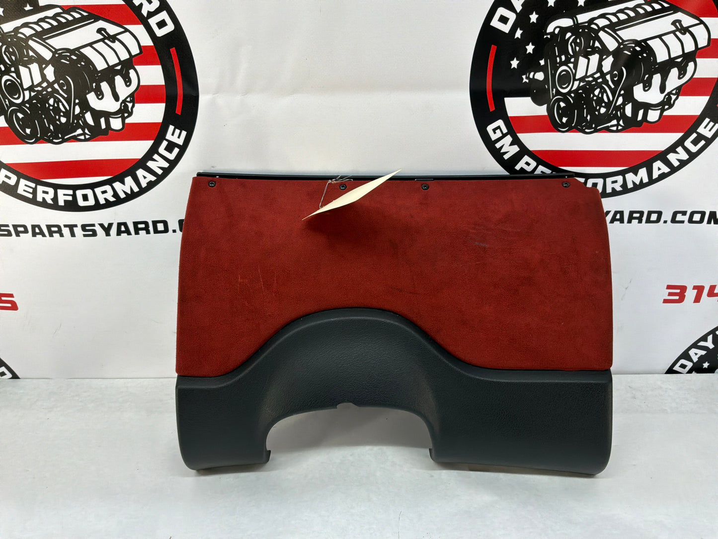 2004 Pontiac GTO Black Suede Lower Dash Knee Bolster Fuse Cover OEM