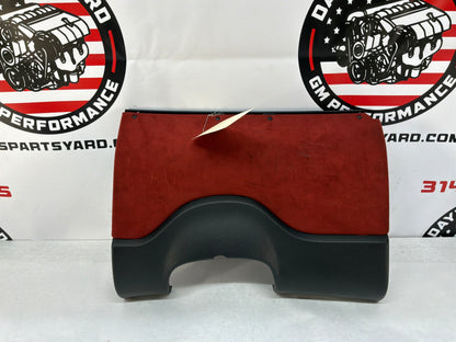 2004 Pontiac GTO Black Suede Lower Dash Knee Bolster Fuse Cover OEM