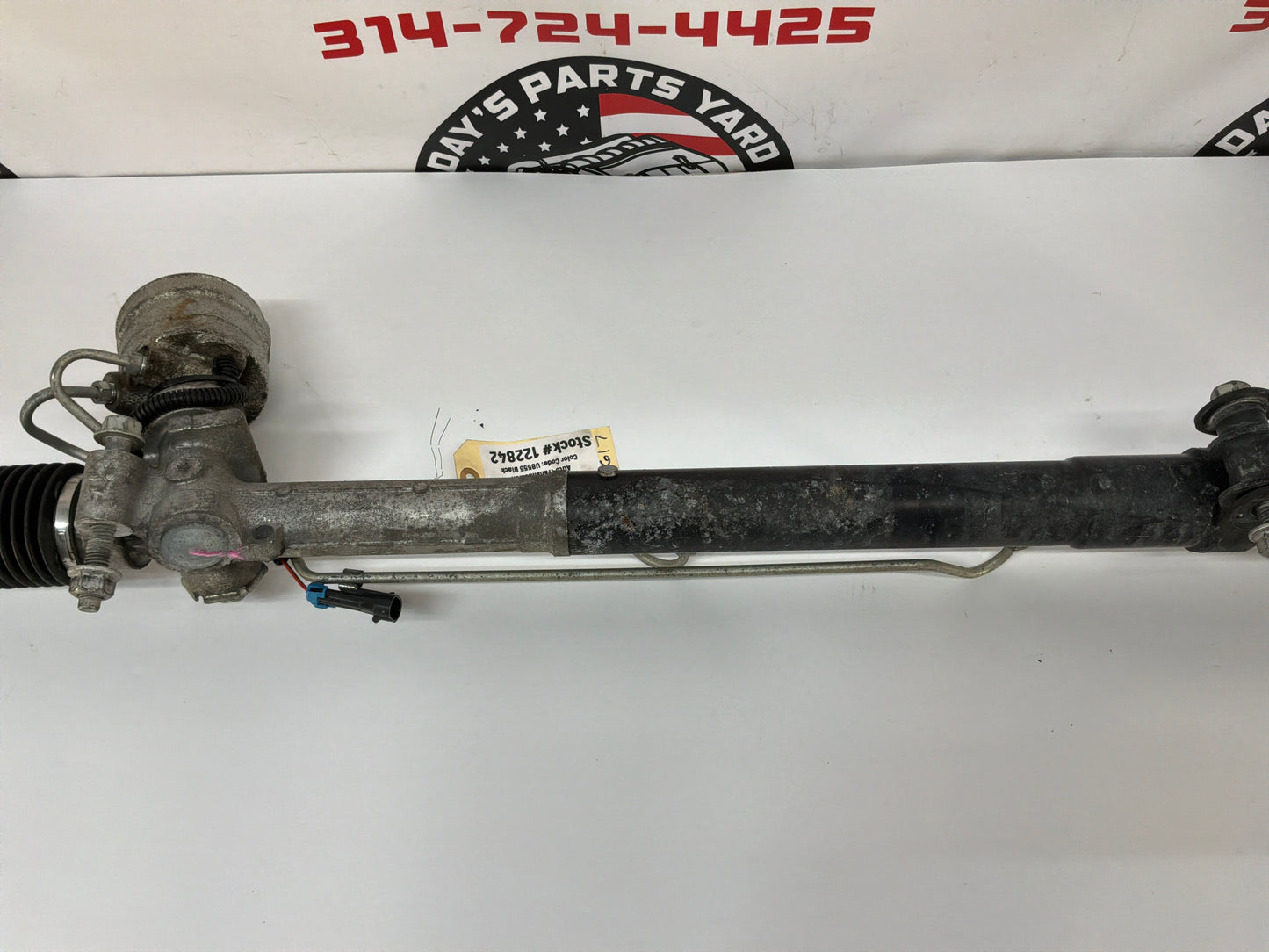2007 Chevy C6 Corvette Convertible Power Steering Rack and Pinion Gear Assembly OEM