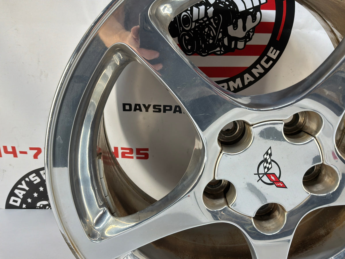 2002 Chevy C5 Corvette 17x8.5 18x9.5 Factory OEM Wheels Rims