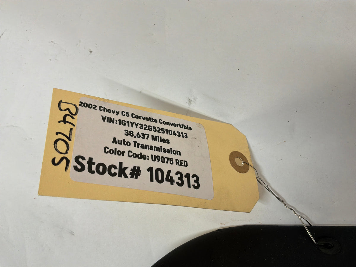 2002 Chevy C5 Corvette Convertible Lower Dash Panel Under Column Trim Knee Bolster OEM